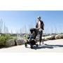 Carucior sport, Jane, Wing, Sistem compact de pliere, Cadru din aluminium, Usor, 6 Kg, De la nastere pana la 22 Kg, Cu geanta transport si husa de ploaie, Conform cu standardul european EN 1888-1:2018+A1:2022, Botanic - 28