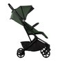 Carucior sport, Jane, Wing, Sistem compact de pliere, Cadru din aluminium, Usor, 6 Kg, De la nastere pana la 22 Kg, Cu geanta transport si husa de ploaie, Conform cu standardul european EN 1888-1:2018+A1:2022, Botanic, Resigilat - 4
