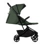 Carucior sport, Jane, Wing, Sistem compact de pliere, Cadru din aluminium, Usor, 6 Kg, De la nastere pana la 22 Kg, Cu geanta transport si husa de ploaie, Conform cu standardul european EN 1888-1:2018+A1:2022, Botanic, Resigilat - 5
