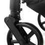 Carucior sport, Jane, Wing, Sistem compact de pliere, Cadru din aluminium, Usor, 6 Kg, De la nastere pana la 22 Kg, Cu geanta transport si husa de ploaie, Conform cu standardul european EN 1888-1:2018+A1:2022, Botanic, Resigilat - 17