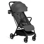 Carucior sport, Lionelo, Agia, 7.3 kg, Ultracompact, Pliere rapida cu o mana, Suport pentru biberon inclus, Sezutul lat si confortabil, 6-48 luni, Sustine 22 kg, Gri - 1