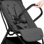 Carucior sport, Lionelo, Agia, 7.3 kg, Ultracompact, Pliere rapida cu o mana, Suport pentru biberon inclus, Sezutul lat si confortabil, 6-48 luni, Sustine 22 kg, Gri - 13