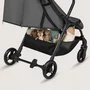 Carucior sport, Lionelo, Agia, 7.3 kg, Ultracompact, Pliere rapida cu o mana, Suport pentru biberon inclus, Sezutul lat si confortabil, 6-48 luni, Sustine 22 kg, Gri - 20