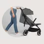 Carucior sport, Lionelo, Agia, 7.3 kg, Ultracompact, Pliere rapida cu o mana, Suport pentru biberon inclus, Sezutul lat si confortabil, 6-48 luni, Sustine 22 kg, Gri - 21