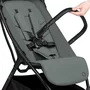 Carucior sport, Lionelo, Agia, 7.3 kg, Ultracompact, Pliere rapida cu o mana, Suport pentru biberon inclus, Sezutul lat si confortabil, 6-48 luni, Sustine 22 kg, Verde - 13