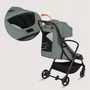 Carucior sport, Lionelo, Agia, 7.3 kg, Ultracompact, Pliere rapida cu o mana, Suport pentru biberon inclus, Sezutul lat si confortabil, 6-48 luni, Sustine 22 kg, Verde - 17
