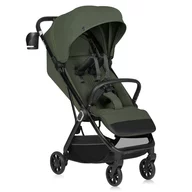 Black Friday - Reduceri Carucior sport, Lionelo, Bess, Sustine 22 kg, 6 luni+, Capotina impermeabila si protectie SPF 50+, Include suport sticla, Pliere cu o singura mana, Maner pentru transport, Verde Promotie