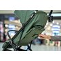 Carucior sport, Lionelo, Bess, Greutate 7.5 kg, Sustine 22 kg, 6 luni+, Capotina impermeabila si protectie SPF 50+, Include suport sticla, Pliere cu o singura mana, Maner pentru transport, Verde - 15