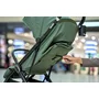 Carucior sport, Lionelo, Bess, Sustine 22 kg, 6 luni+, Capotina impermeabila si protectie SPF 50+, Include suport sticla, Pliere cu o singura mana, Maner pentru transport, Verde - 15