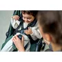 Carucior sport, Lionelo, Bess, Sustine 22 kg, 6 luni+, Capotina impermeabila si protectie SPF 50+, Include suport sticla, Pliere cu o singura mana, Maner pentru transport, Verde - 20