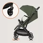 Carucior sport, Lionelo, Bess, Sustine 22 kg, 6 luni+, Capotina impermeabila si protectie SPF 50+, Include suport sticla, Pliere cu o singura mana, Maner pentru transport, Verde - 27