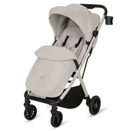 Carucior sport, Lionelo, Cloe Plus, Cu accesorii, Cadru din aluminiu, Pana la 22 kg, Usor, Pliere compacta pentru avion, cu o singura mana, Ideal pentru toate tipurile de suprafete, 6 luni+, Bej