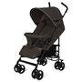 Carucior sport, Lionelo, Elia, Cu plasa de tantari, Suport de picioare reglabil, Spatar ajustabil in 4 pozitii, Capotina XXL, Pliere tip umbrela, Capacitate 15 kg, 6 luni+, EN 1888, Maro - 4