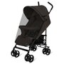Carucior sport, Lionelo, Elia, Cu plasa de tantari, Suport de picioare reglabil, Spatar ajustabil in 4 pozitii, Capotina XXL, Pliere tip umbrela, Capacitate 15 kg, 6 luni+, EN 1888, Maro - 5