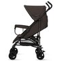 Carucior sport, Lionelo, Elia, Cu plasa de tantari, Suport de picioare reglabil, Spatar ajustabil in 4 pozitii, Capotina XXL, Pliere tip umbrela, Capacitate 15 kg, 6 luni+, EN 1888, Maro - 6