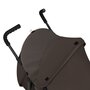 Carucior sport, Lionelo, Elia, Cu plasa de tantari, Suport de picioare reglabil, Spatar ajustabil in 4 pozitii, Capotina XXL, Pliere tip umbrela, Capacitate 15 kg, 6 luni+, EN 1888, Maro - 10