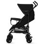 Carucior sport, Lionelo, Elia, Cu plasa de tantari, Suport de picioare reglabil, Spatar ajustabil in 4 pozitii, Capotina XXL, Pliere tip umbrela, Capacitate 15 kg, 6 luni+, EN 1888, Negru - 7
