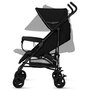 Carucior sport, Lionelo, Elia, Cu plasa de tantari, Suport de picioare reglabil, Spatar ajustabil in 4 pozitii, Capotina XXL, Pliere tip umbrela, Capacitate 15 kg, 6 luni+, EN 1888, Negru - 9