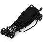 Carucior sport, Lionelo, Elia, Cu plasa de tantari, Suport de picioare reglabil, Spatar ajustabil in 4 pozitii, Capotina XXL, Pliere tip umbrela, Capacitate 15 kg, 6 luni+, EN 1888, Negru - 13