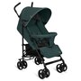 Carucior sport, Lionelo, Elia, Cu plasa de tantari, Suport de picioare reglabil, Spatar ajustabil in 4 pozitii, Capotina XXL, Pliere tip umbrela, Capacitate 15 kg, 6 luni+, EN 1888, Verde grafit