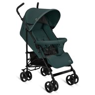Carucior sport, Lionelo, Elia, Cu plasa de tantari, Suport de picioare reglabil, Spatar ajustabil in 4 pozitii, Capotina XXL, Pliere tip umbrela, Capacitate 15 kg, 6 luni+, EN 1888, Verde grafit