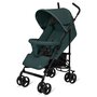 Carucior sport, Lionelo, Elia, Cu plasa de tantari, Suport de picioare reglabil, Spatar ajustabil in 4 pozitii, Capotina XXL, Pliere tip umbrela, Capacitate 15 kg, 6 luni+, EN 1888, Verde grafit - 4