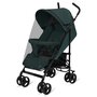 Carucior sport, Lionelo, Elia, Cu plasa de tantari, Suport de picioare reglabil, Spatar ajustabil in 4 pozitii, Capotina XXL, Pliere tip umbrela, Capacitate 15 kg, 6 luni+, EN 1888, Verde grafit - 5