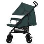 Carucior sport, Lionelo, Elia, Cu plasa de tantari, Suport de picioare reglabil, Spatar ajustabil in 4 pozitii, Capotina XXL, Pliere tip umbrela, Capacitate 15 kg, 6 luni+, EN 1888, Verde grafit - 7