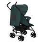 Carucior sport, Lionelo, Elia, Cu plasa de tantari, Suport de picioare reglabil, Spatar ajustabil in 4 pozitii, Capotina XXL, Pliere tip umbrela, Capacitate 15 kg, 6 luni+, EN 1888, Verde grafit - 9