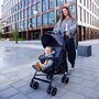 Carucior sport, Lionelo, Elia, Cu plasa de tantari, Suport de picioare reglabil, Spatar ajustabil in 4 pozitii, Capotina XXL, Pliere tip umbrela, Capacitate 15 kg, 6 luni+, EN 1888, Verde grafit - 21