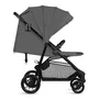 Carucior sport, Lionelo, Emerald, Pliere cu o mana,  Copertina XXL UPF50+, Spatar reglabil, Suspensie completa, Roti EVA, 6- 48 luni, Pana la 22 kg, Gri, Resigilat - 7
