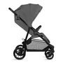 Carucior sport, Lionelo, Emerald, Pliere cu o mana,  Copertina XXL UPF50+, Spatar reglabil, Suspensie completa, Roti EVA, 6- 48 luni, Pana la 22 kg, Gri, Resigilat - 8