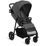 Carucior sport, Lionelo, Emerald, Pliere cu o mana,  Copertina XXL UPF50+, Spatar reglabil, Suspensie completa, Roti EVA, 6- 48 luni, Pana la 22 kg, Gri, Resigilat - 14
