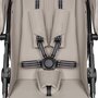 Carucior sport, Lionelo, Emerald, Pliere cu o mana,  Copertina XXL UPF50+, Spatar reglabil, Suspensie completa, Roti EVA, 6- 48 luni, Pana la 22 kg, Bej - 13