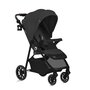 Carucior sport, Lionelo, Emma One, Cu tavita, Suport pahar, Plasa de tantari, Roti EVA, Maner reglabil, Pana la 22 kg, 6 luni+, Conform cu EN1888-1, Gri - 1