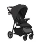 Carucior sport, Lionelo, Emma One, Cu tavita, Suport pahar, Plasa de tantari, Roti EVA, Maner reglabil, Pana la 22 kg, 6 luni+, Conform cu EN1888-1, Gri