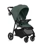 Carucior sport, Lionelo, Emma One, Cu tavita, Suport pahar, Plasa de tantari, Roti EVA, Maner reglabil, Pana la 22 kg, 6 luni+, Conform cu EN1888-1, Verde - 1