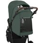 Carucior sport, Lionelo, Emma One, Cu tavita, Suport pahar, Plasa de tantari, Roti EVA, Maner reglabil, Pana la 22 kg, 6 luni+, Conform cu EN1888-1, Verde - 22