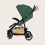 Carucior sport, Lionelo, Emma One, Cu tavita, Suport pahar, Plasa de tantari, Roti EVA, Maner reglabil, Pana la 22 kg, 6 luni+, Conform cu EN1888-1, Verde - 30