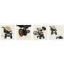 Carucior sport, Lionelo, Emma Plus, Cu tavita, 2 Suporturi pentru pahar, Geanta accesorii, Conform cu standardul european de securitate EN1888-1, Bej - 23