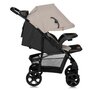 Carucior sport, Lionelo, Emma Plus, Cu tavita, 2 Suporturi pentru pahar, Geanta accesorii, Conform cu standardul european de securitate EN1888-1, Bej - 5