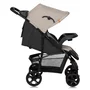 Carucior sport, Lionelo, Emma Plus, Cu tavita, 2 Suporturi pentru pahar, Geanta accesorii, Conform cu standardul european de securitate EN1888-1, Bej - 6