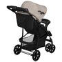 Carucior sport, Lionelo, Emma Plus, Cu tavita, 2 Suporturi pentru pahar, Geanta accesorii, Conform cu standardul european de securitate EN1888-1, Bej - 8