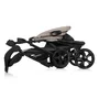 Carucior sport, Lionelo, Emma Plus, Cu tavita, 2 Suporturi pentru pahar, Geanta accesorii, Conform cu standardul european de securitate EN1888-1, Bej - 18