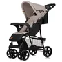 Carucior sport, Lionelo, Emma Plus, Cu tavita, 2 Suporturi pentru pahar, Geanta accesorii, Conform cu standardul european de securitate EN1888-1, Bej - 20