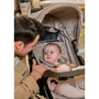 Carucior sport, Lionelo, Emma Plus, Cu tavita, 2 Suporturi pentru pahar, Geanta accesorii, Conform cu standardul european de securitate EN1888-1, Bej - 9