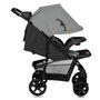 Carucior sport, Lionelo, Emma Plus, Cu tavita, 2 Suporturi pentru pahar, Geanta accesorii, Conform cu standardul european de securitate EN1888-1, Gri - 5
