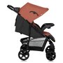 Carucior sport, Lionelo, Emma Plus, Cu tavita, 2 Suporturi pentru pahar, Geanta accesorii, Conform cu standardul european de securitate EN1888-1, Roz - 5