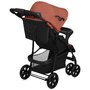 Carucior sport, Lionelo, Emma Plus, Cu tavita, 2 Suporturi pentru pahar, Geanta accesorii, Conform cu standardul european de securitate EN1888-1, Roz - 7