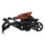 Carucior sport, Lionelo, Emma Plus, Cu tavita, 2 Suporturi pentru pahar, Geanta accesorii, Conform cu standardul european de securitate EN1888-1, Roz - 14